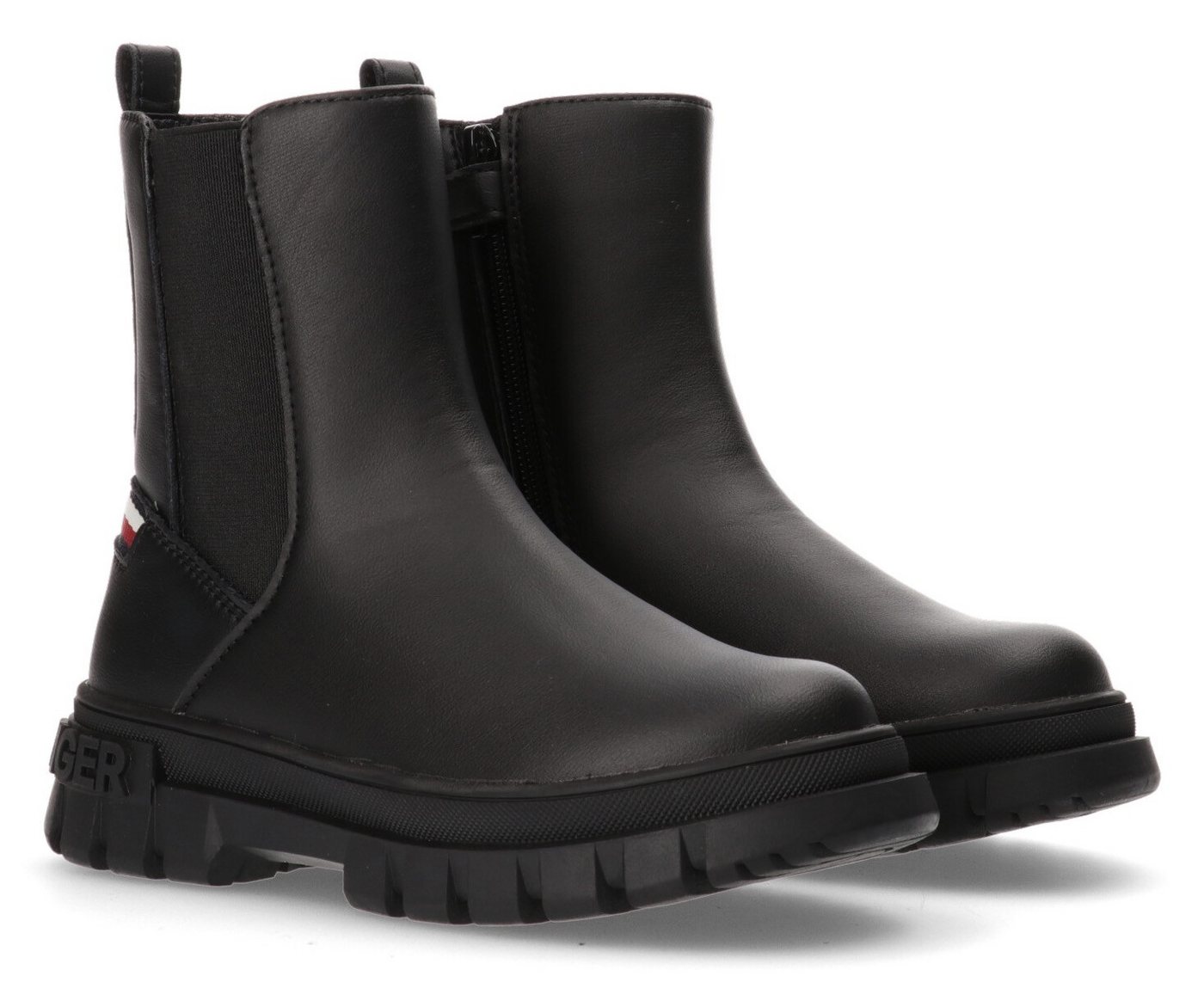 Tommy Hilfiger Chelseaboots Chelseaboots, Stiefel, Winterstiefel mit modischer Plateau Sohle von Tommy Hilfiger