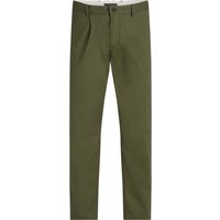 Tommy Hilfiger Chino Harlem Papertouch mit Stretch und Bundfalte, Relaxed Tapered Fit in 33/32 von Tommy Hilfiger