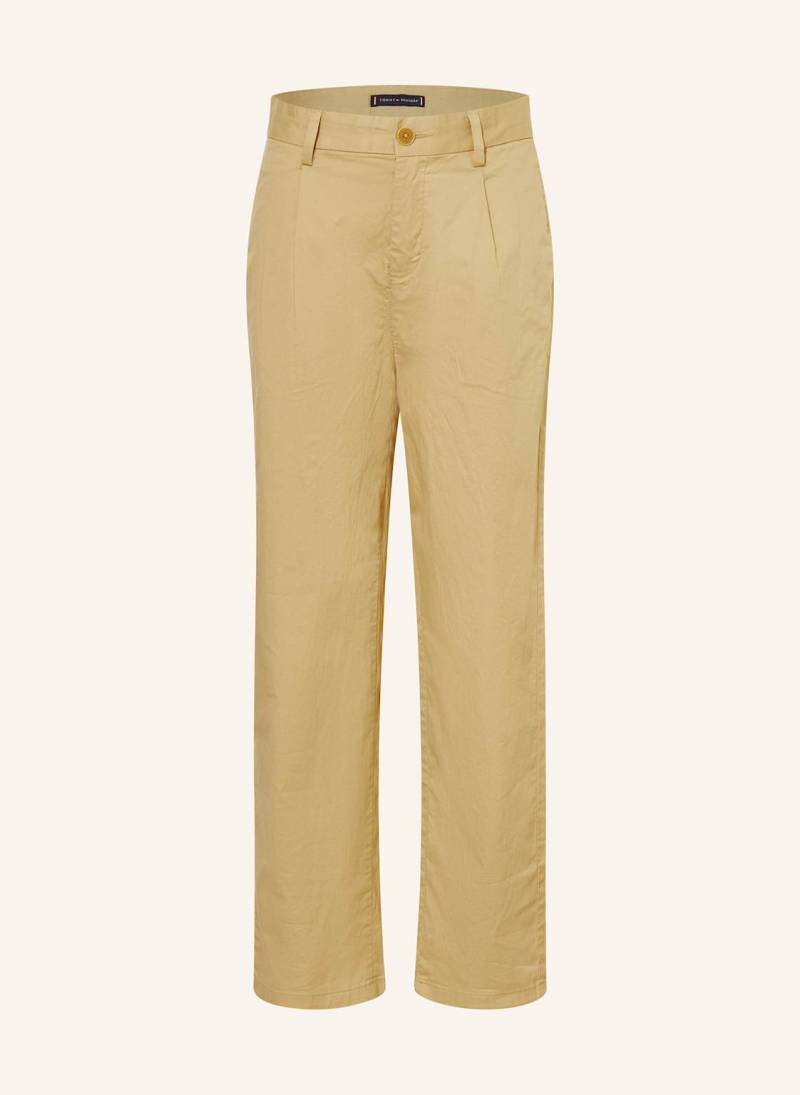 Tommy Hilfiger Chino Straight Fit braun von Tommy Hilfiger