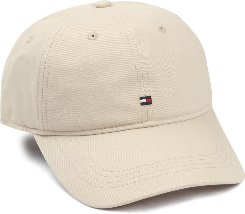 Tommy Hilfiger Classic Kappe Ecru - von Tommy Hilfiger