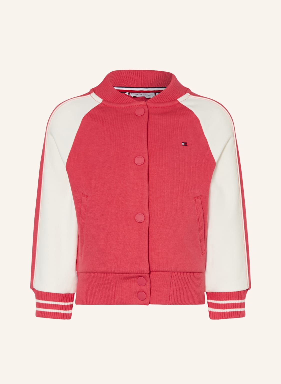 Tommy Hilfiger College-Jacke rot von Tommy Hilfiger