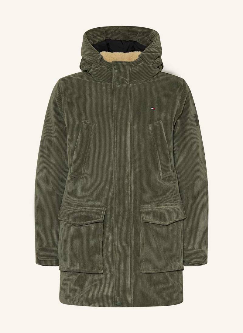 Tommy Hilfiger Cordparka gruen von Tommy Hilfiger