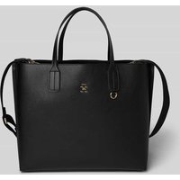 Tommy Hilfiger Crossbody Bag mit Logo-Applikation in Black, Größe 1 von Tommy Hilfiger