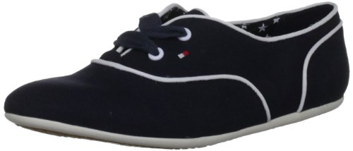 Tommy Hilfiger Dahlia 4 FG56815396, Mädchen Ballerinas, Blau (Midnight 403), EU 31 von Tommy Hilfiger