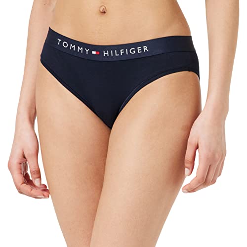 Tommy Hilfiger Damen (EXT Sizes) UW0UW04145 Bikini Hose, Blau (Desert Sky), XXL von Tommy Hilfiger