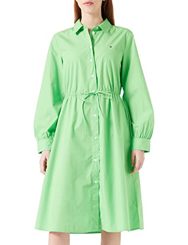 Tommy Hilfiger Damen Kleid 1985 Sommerkleid, Grün (Spring Lime), 38 von Tommy Hilfiger