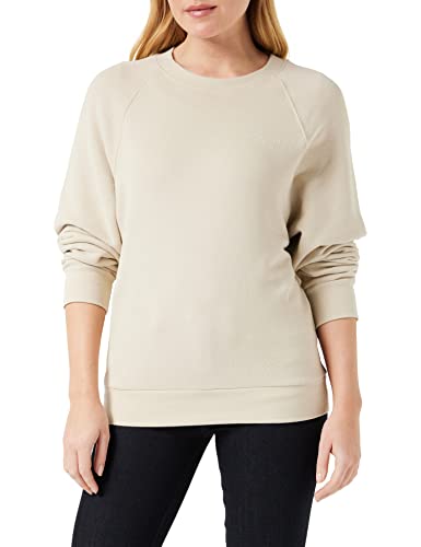 Tommy Hilfiger Damen Sweatshirt 1985 ohne Kapuze, Beige (Light Sandalwood), L von Tommy Hilfiger