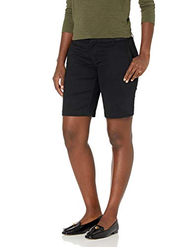 Tommy Hilfiger Damen 22,9 cm Hollywood, Standard-und Übergrößen Lässige Shorts, Schwarz, 48 von Tommy Hilfiger