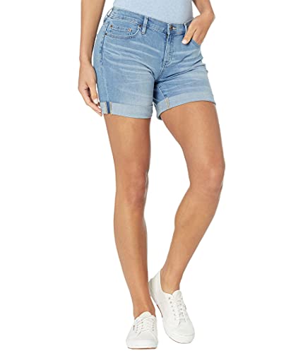 Tommy Hilfiger Damen 5" Denim Short Jeansshorts, Pacific Blue, 38 von Tommy Hilfiger