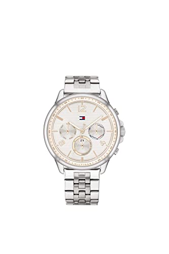 Tommy Hilfiger Damen Analoger Quarz Uhr mit Edelstahl Armband 1782222 von Tommy Hilfiger