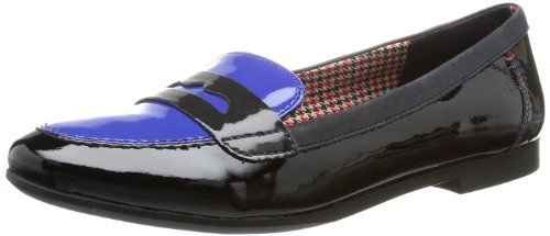 Tommy Hilfiger Damen Belinda 8 A Pantoletten, Schwarz (Black/Lapis 990) von Tommy Hilfiger