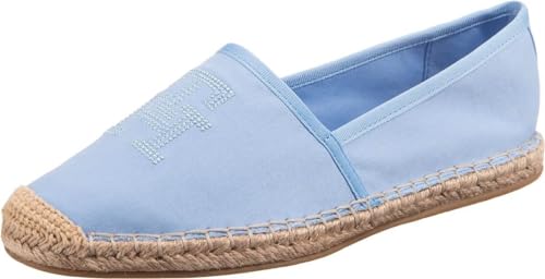 Tommy Hilfiger Damen TH Embroidered FW0FW07101 Espadrilles, Blau (Vessel Blue), 39 EU von Tommy Hilfiger