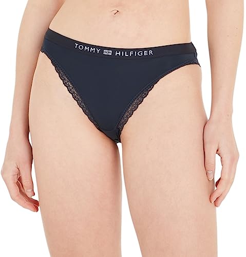 Tommy Hilfiger Damen Slip Unterwäsche, Blau (Desert Sky), M von Tommy Hilfiger