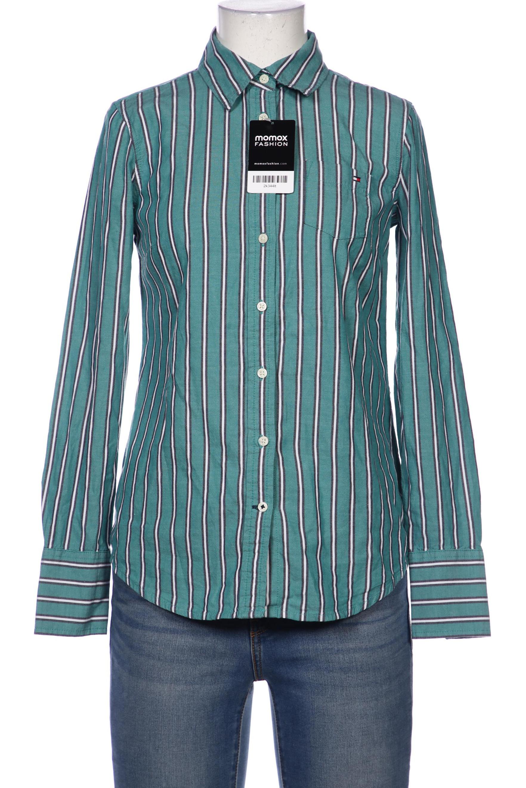 Tommy Hilfiger Damen Bluse, türkis von Tommy Hilfiger