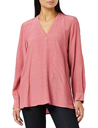 Tommy Hilfiger Damen Bluse Elegant, Rosa (English Pink), 34 von Tommy Hilfiger