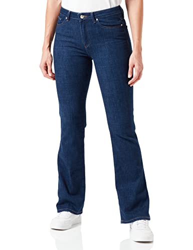 Tommy Hilfiger Damen Jeans Bootcut RW Pal Stretch, Blau (Pal), 30W / 32L von Tommy Hilfiger