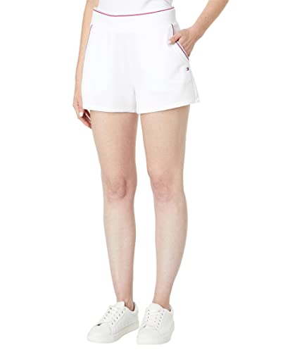 Tommy Hilfiger Damen Boy Shorts, Helles Weiß, Groß von Tommy Hilfiger