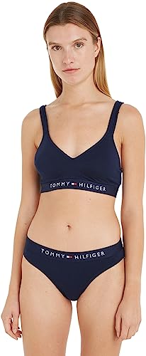 Tommy Hilfiger Damen Bralette Bralette Lift Stretch, Blau (Desert Sky), M von Tommy Hilfiger