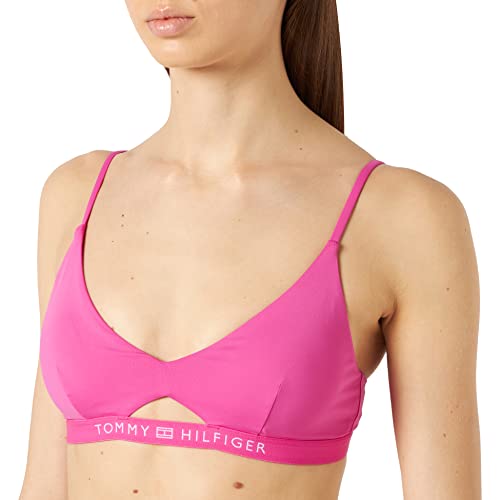 Tommy Hilfiger Damen Bralette Rp Bikini, Stunning Orchid, XS von Tommy Hilfiger