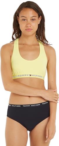 Tommy Hilfiger Damen Bralette Unlined Racerback, Gelb (Yellow Tulip), M von Tommy Hilfiger