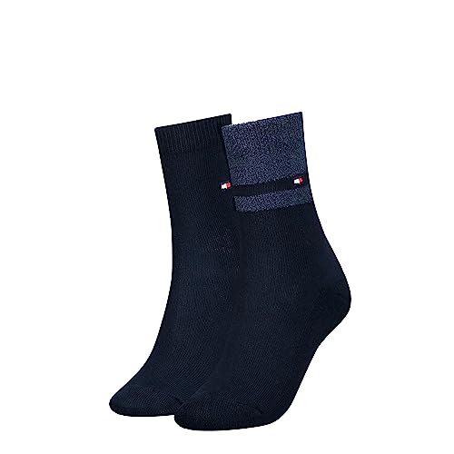 Tommy Hilfiger Damen CLSSC Sock, Navy, 35/38 (2er Pack) von Tommy Hilfiger