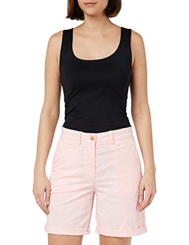 Tommy Hilfiger Damen Shorts Kurz, Rosa (Light Pink), 40 von Tommy Hilfiger