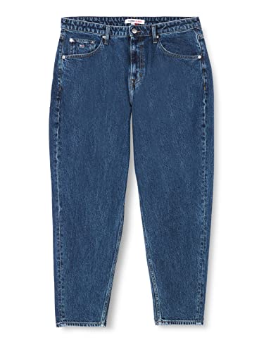 Tommy Jeans Damen CRV Mom Jean Uhr Tprd Df6134 DW0DW14267 Hosen, Denim, 36W / 32L von Tommy Jeans