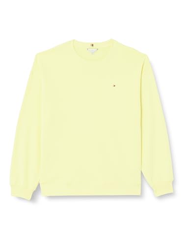 Tommy Hilfiger Damen Sweatshirt Curve ohne Kapuze, gelb (Yellow Tulip), 52 von Tommy Hilfiger