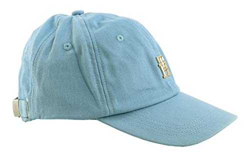 Tommy Hilfiger Damen Cap Naturally TH Soft Basecap, Blau (Vessel Blue), Einheitsgröße von Tommy Hilfiger