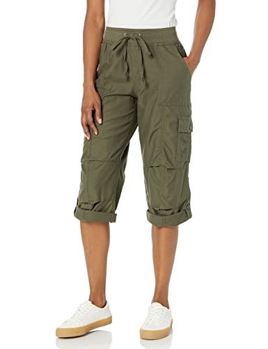 Tommy Hilfiger Damen Cargohose Skimmer Hose, Thymian, X-Klein von Tommy Hilfiger