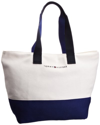 Tommy Hilfiger Damen Cassidy 1 Solid Tragetasche, mazarin-blau von Tommy Hilfiger
