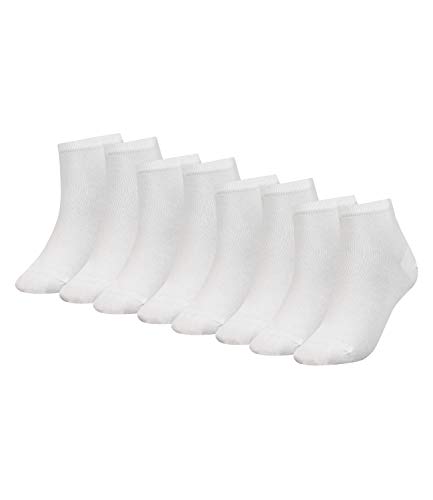 Tommy Hilfiger Damen Casual Short Socken 8er Pack, Größe:35-38;Farbe:White (300) von Tommy Hilfiger