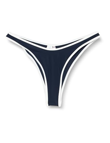 Tommy Hilfiger Damen Cheeky High Leg EXT Sizes Uw0Uw05243 Hipster, Blue (Dark Night Navy), L von Tommy Hilfiger
