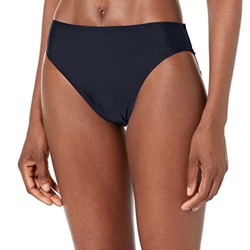 Tommy Hilfiger Damen Classic Full Coverage Bikini Bottom Bikinihose, Kapitän des Himmels (Sky Captain), Medium von Tommy Hilfiger