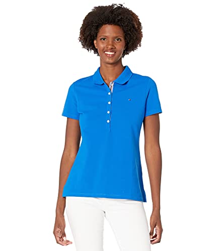 Tommy Hilfiger Damen Women's Classic Short Sleeve Polo Polohemd, Himmelblau, Klein Tommy Hilfiger Damen Women's Classic Short Sleeve Polo Polohemd, Himmelblau, Klein von Tommy Hilfiger