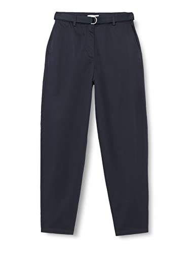 Tommy Hilfiger Damen Tapered Chinohose aus Baumwollsatin Hose, Desert Sky, 32 W Tommy Hilfiger Damen Tapered Chinohose aus Baumwollsatin Hose, Desert Sky, 32 W von Tommy Hilfiger