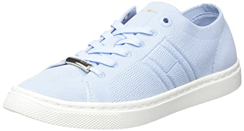 Tommy Hilfiger Damen Cupsole Sneaker Schuhe, Blau (Breezy Blue), 41 EU von Tommy Hilfiger