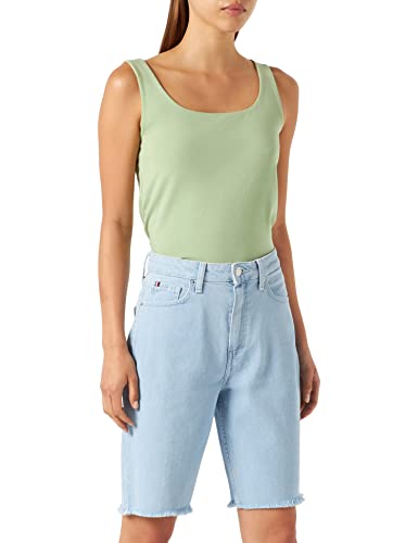 Tommy Hilfiger Damen DNM Classic Straight WW0WW35589 Shorts, Denim (Aby), 28W von Tommy Hilfiger