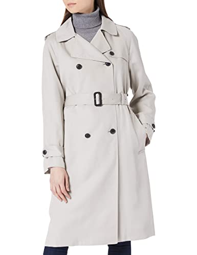 Tommy Hilfiger Damen Db Lyocell Fluid Trench Trenchcoat, Sand Trap, 60 von Tommy Hilfiger