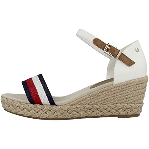Tommy Hilfiger Damen ELBA 79D Espadrilles, Natur, 41 EU von Tommy Hilfiger