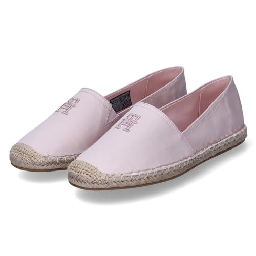 Tommy Hilfiger Damen Espadrilles Stoffschuhe, Rosa (Whimsy Pink), 37 von Tommy Hilfiger