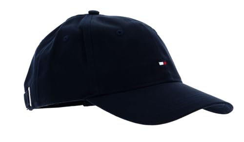 Tommy Hilfiger Damen Cap Essential Flag Basecap, Blau (Space Blue), Einheitsgröße von Tommy Hilfiger