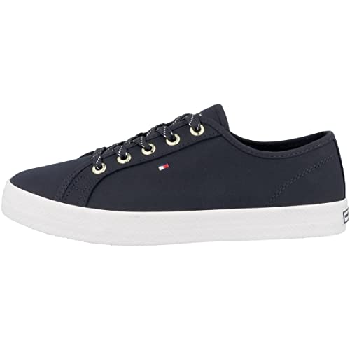 Tommy Hilfiger Damen Essential Sneaker, Wüstenhimmel, Gr. 38 EU von Tommy Hilfiger