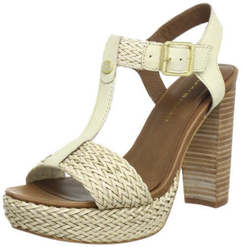 Tommy Hilfiger Damen Farah 1 Slingback, Beige (CRÈME Brulee 769) von Tommy Hilfiger
