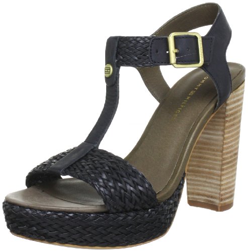 Tommy Hilfiger Damen Farah 1 Slingback, Schwarz (Black 990), 42 EU von Tommy Hilfiger