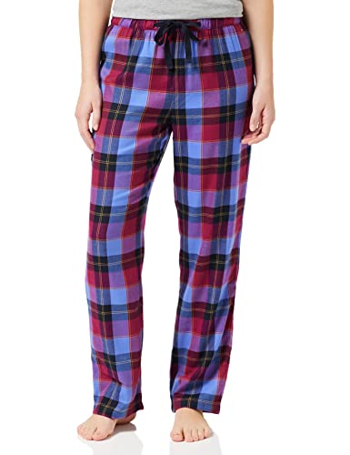 Tommy Hilfiger Damen Flannel Pant UW0UW03960 Gewebte Hosen, Beige (Kilt Tartan), S von Tommy Hilfiger