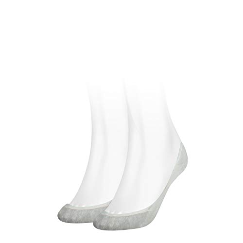 Tommy Hilfiger Damen Füßlinge TH WOMEN BALLERINA STEP, 2er Pack, Gr. 35/38, Weiß (white 300) von Tommy Hilfiger