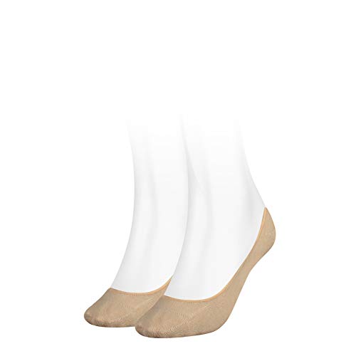 Tommy Hilfiger Damen Footie Invisible Socken, Nomad, 35-38 von Tommy Hilfiger