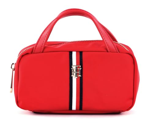 Tommy Hilfiger Damen Poppy Reisezubehör-Dreifachgefaltete Brieftasche, Red Corporate von Tommy Hilfiger