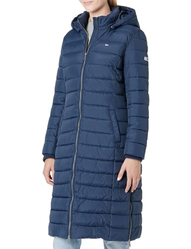 Tommy Jeans Damen Daunenmantel Basic Winter, Blau (Twilight Navy), S von Tommy Jeans